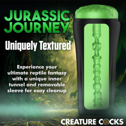Creature Cocks Masturbateur Creature Raptor Vert